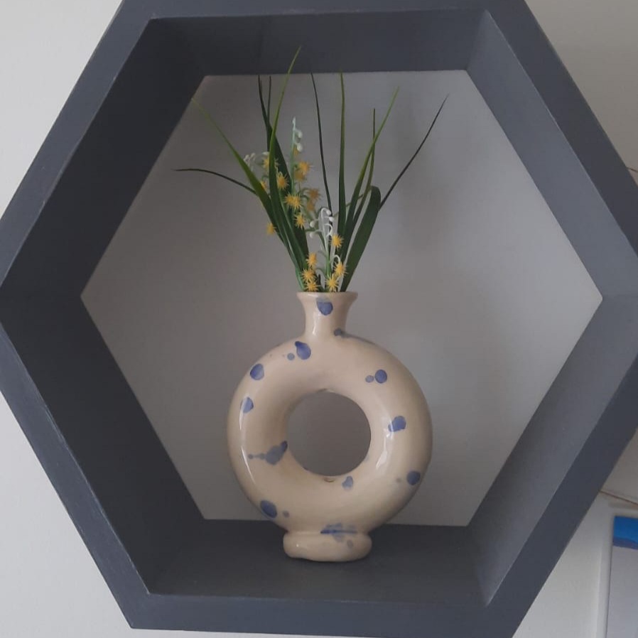 Florero dona (Torno)