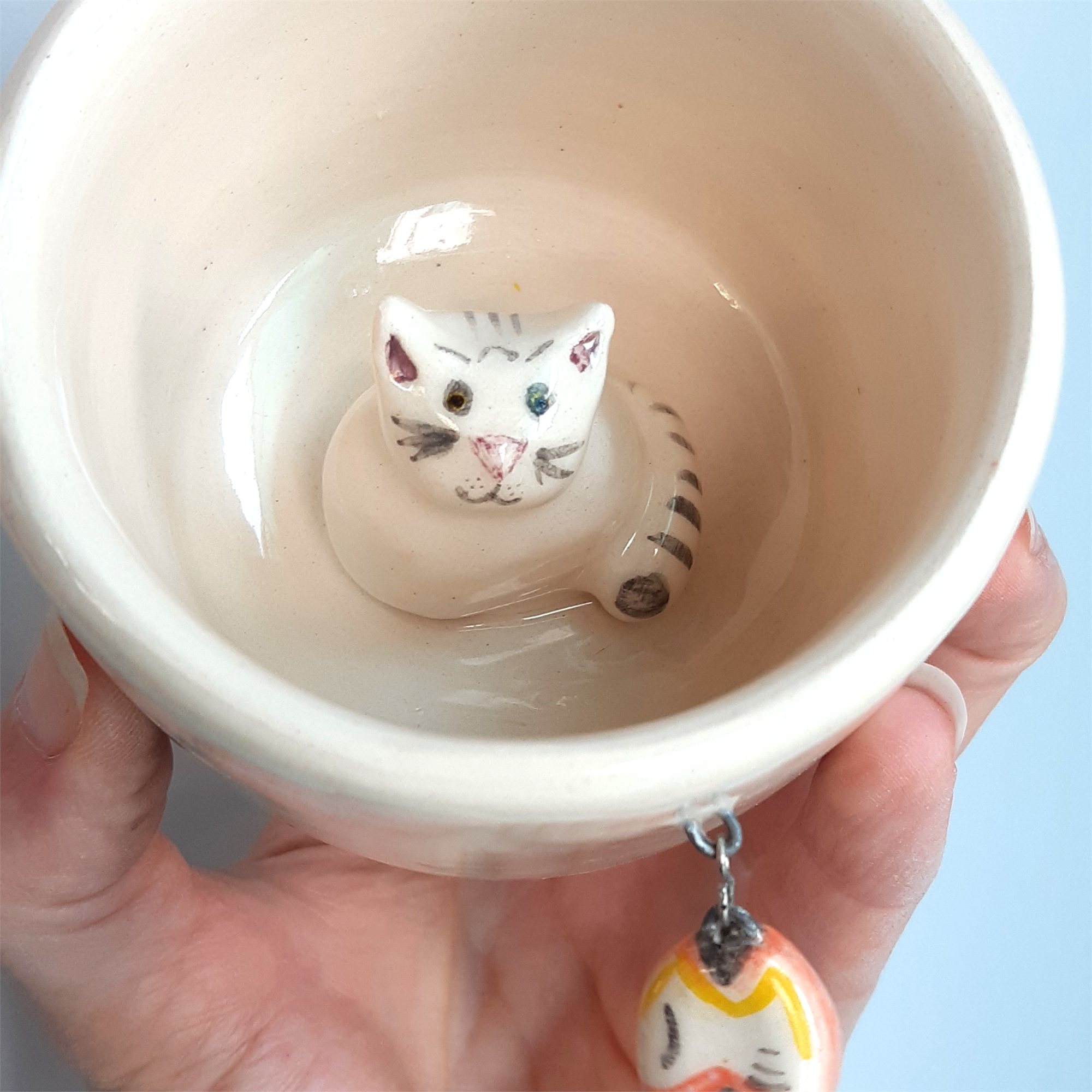 Taza sin asa personalizada