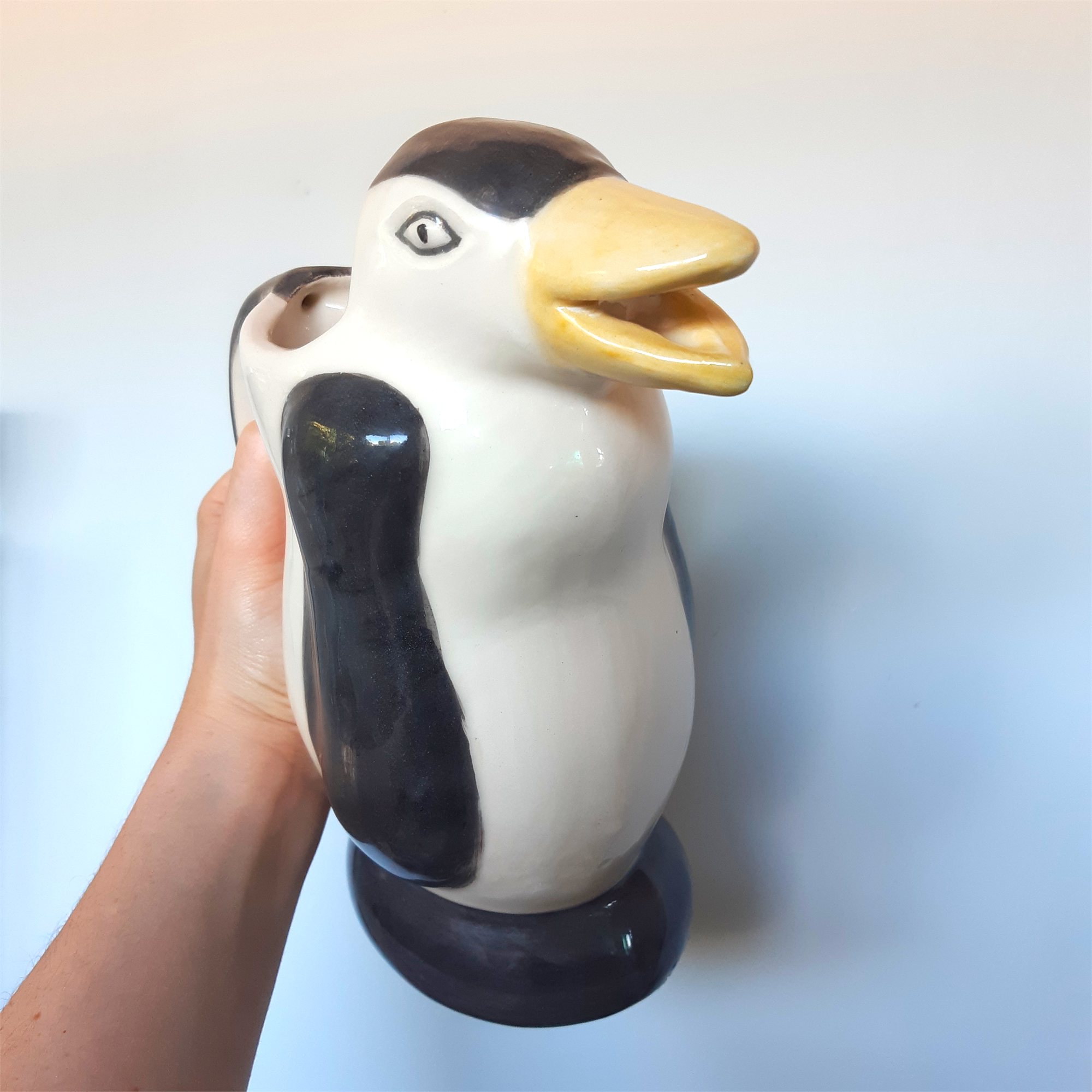 Jarra pingüino personalizada