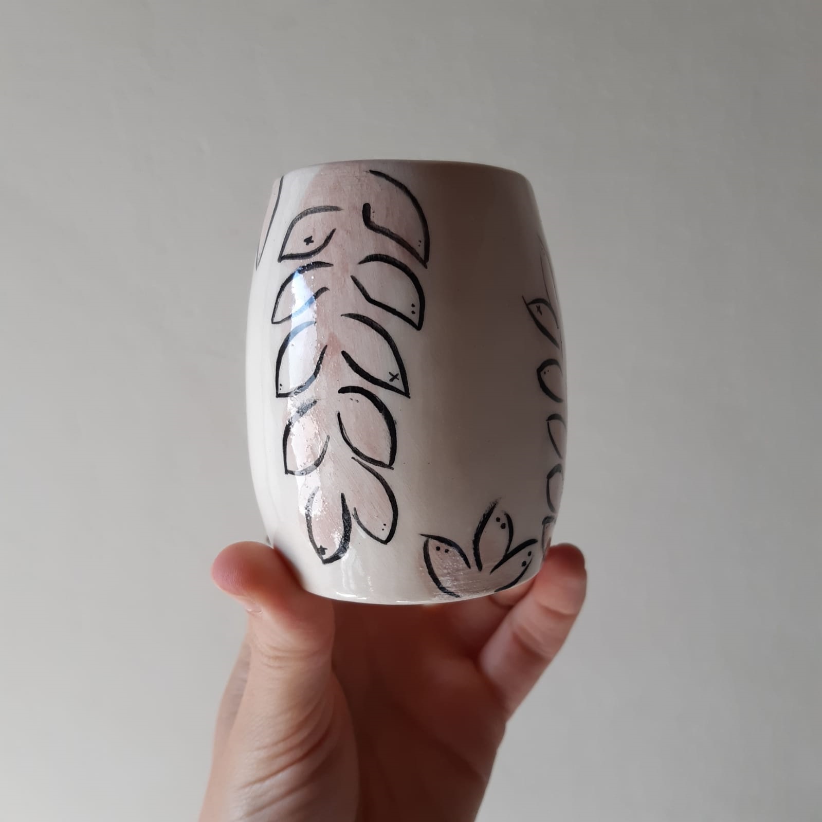 Mate con diseño sencillo 