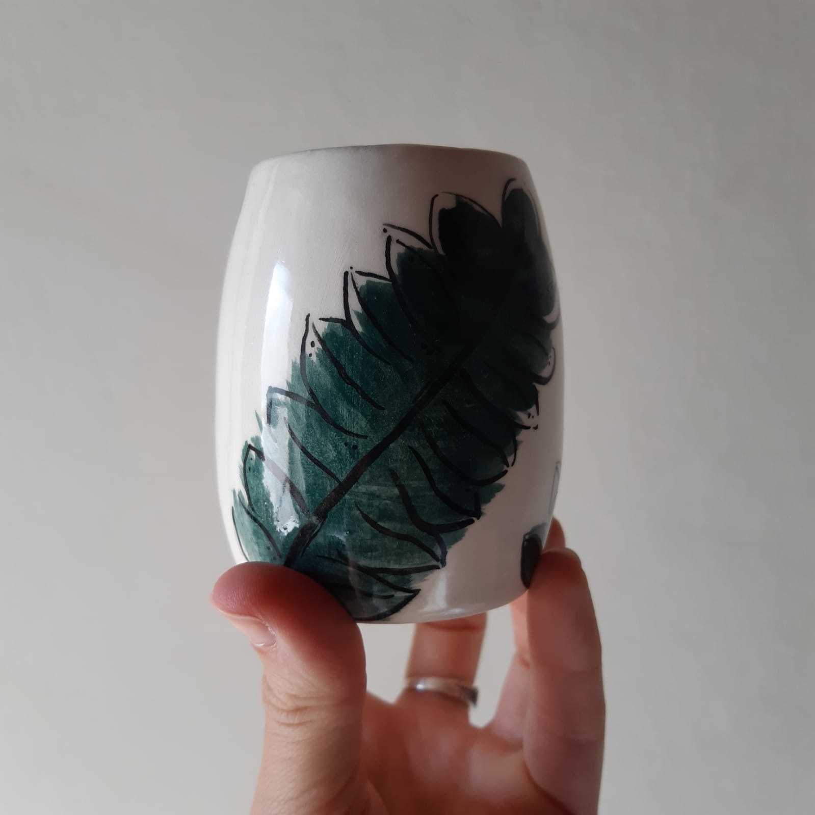 Mate con diseño sencillo 