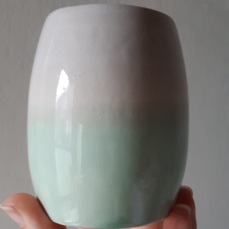 Mate con diseño sencillo 